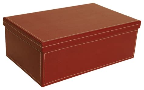 Maroon Storage Box 